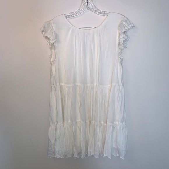 Wilfred Sidonie Tiered Babydoll Dress S - Picture 3 of 15